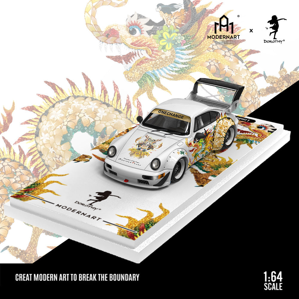 MODERNART 1:64 Dorothy Flower Dragon Series Diecast Cars MODCOLS