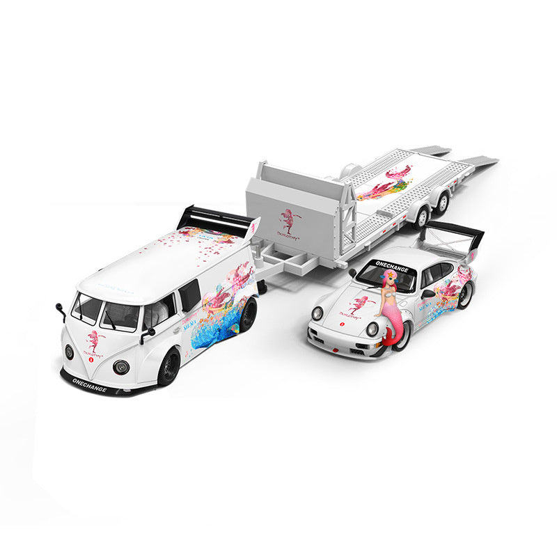 TM 1:64 Dorothy Ocean Theme Series Original Design Die Cast Car Model MODCOLS