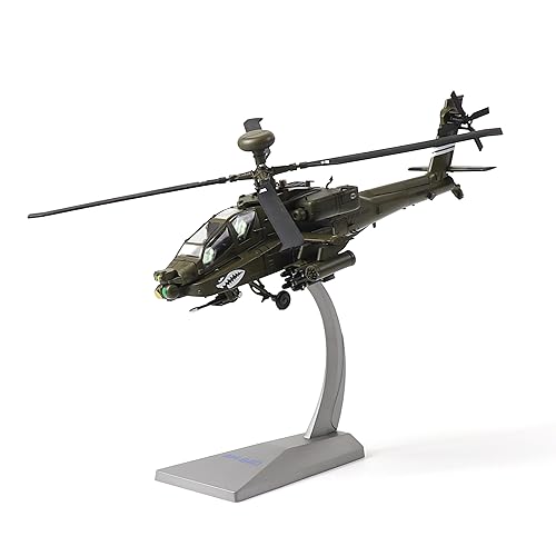 1/72 AH-64A Apache Helicopter Diecast Model Alloy Military Aircraft