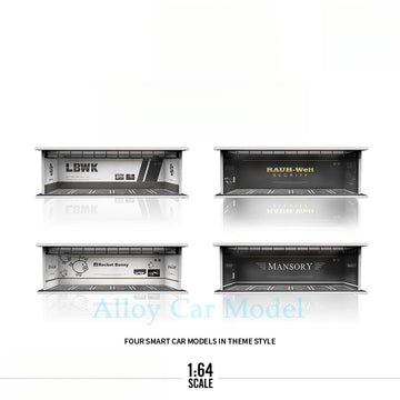 MoreArt Original 1:64 Custom Car Theme Light Up Scene Model MODCOLS