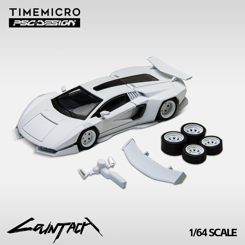TM * PSC 1:64 Countach ’V’ Ver. Mechanic Die-Cast Model