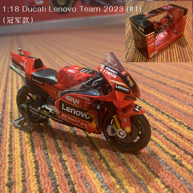 Maisto 1:18 2021 Season Ducati / Honda / Yamaha Motorcycle Diecast Model MODCOLS