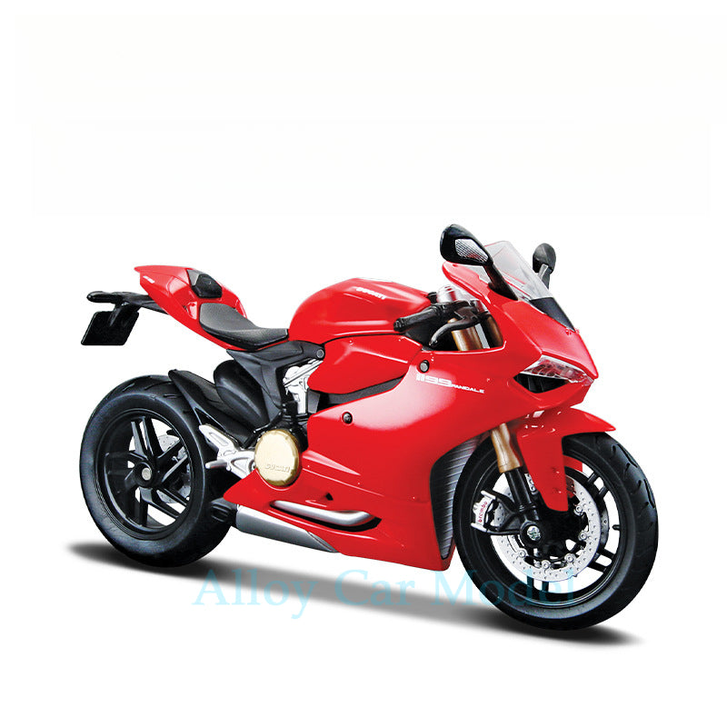 Maisto 1:18 Kawasaki & Ducati Street Bike Die cast Motorcycle Model MODCOLS