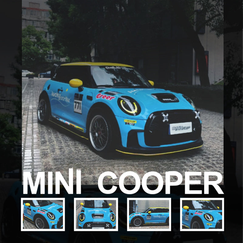 TIMEMICRO 1:64 BMW MINI COOPER Influencer Edition Diecast Model MODCOLS