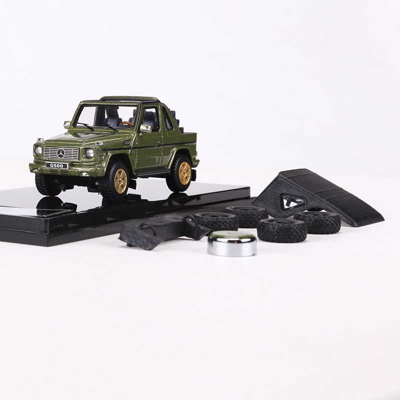 GCD 1:64 Mercedes Benz G500 Short Wheelbase Convertible Diecast SUV Model MODCOLS