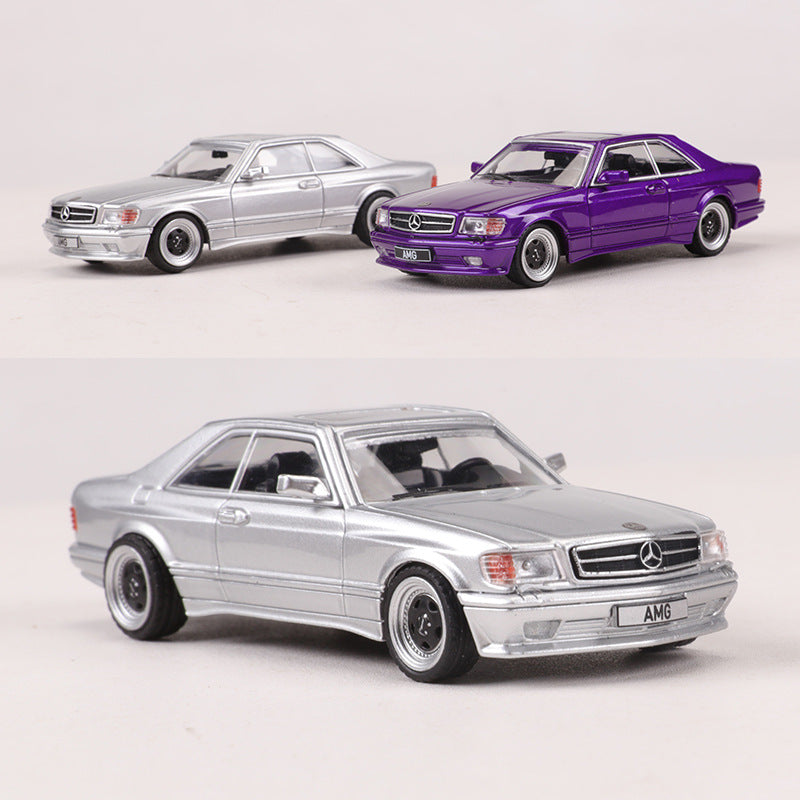 Rhino Model RM 1:64 Mercedes Benz 560SEC AMG Diecast Model MODCOLS