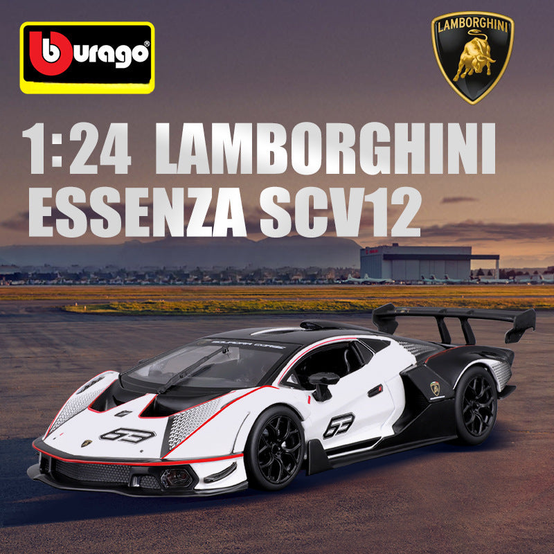 Bburago 1:24 Lamborghini Essenza SCV12 Diecast Model MODCOLS