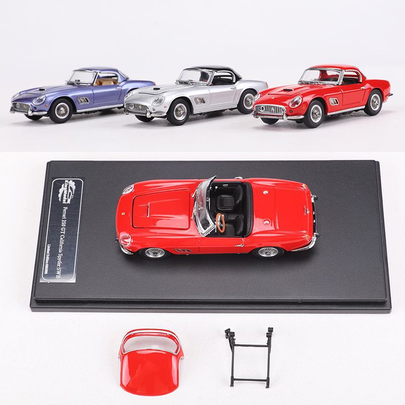 KING MODEL 1:64 Ferrari 250GT SWB California Spyder Diecast Model MODCOLS