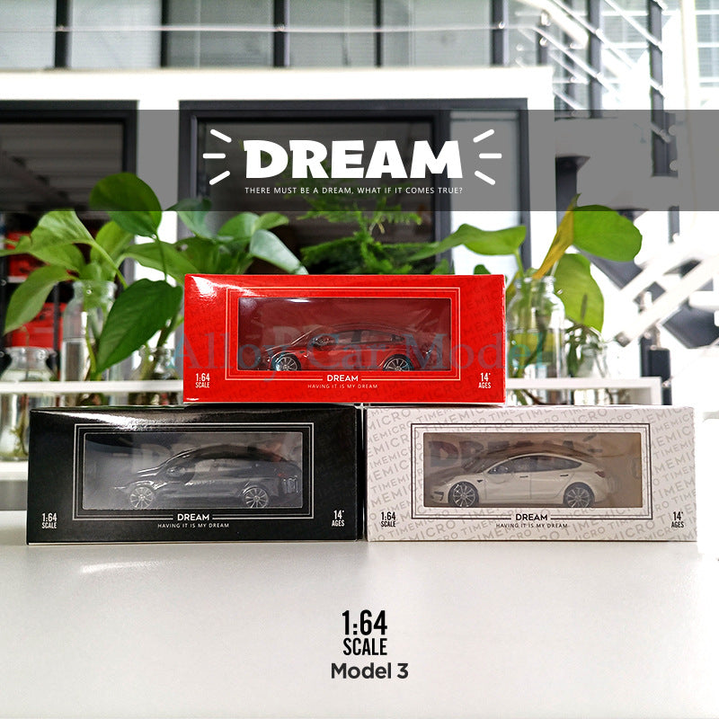 Dream 1:64 Tesla Concept Car Diecast Model MODCOLS