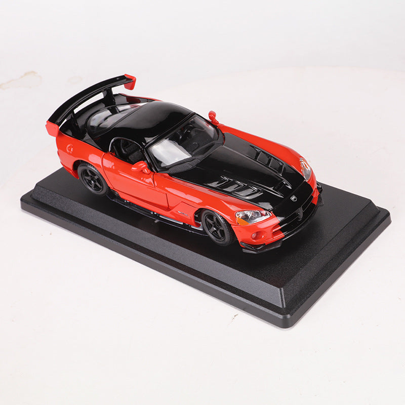 Bburago 1:24 Dodge Viper SRT10 Diecast Model – American Muscle Car MODCOLS