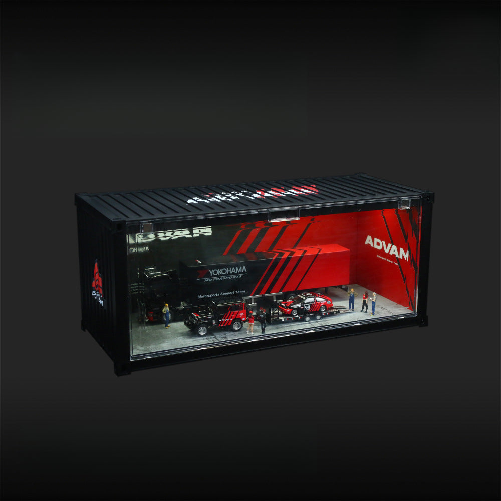 Time Box 1:64 20ft ADVAN Container Scene Model