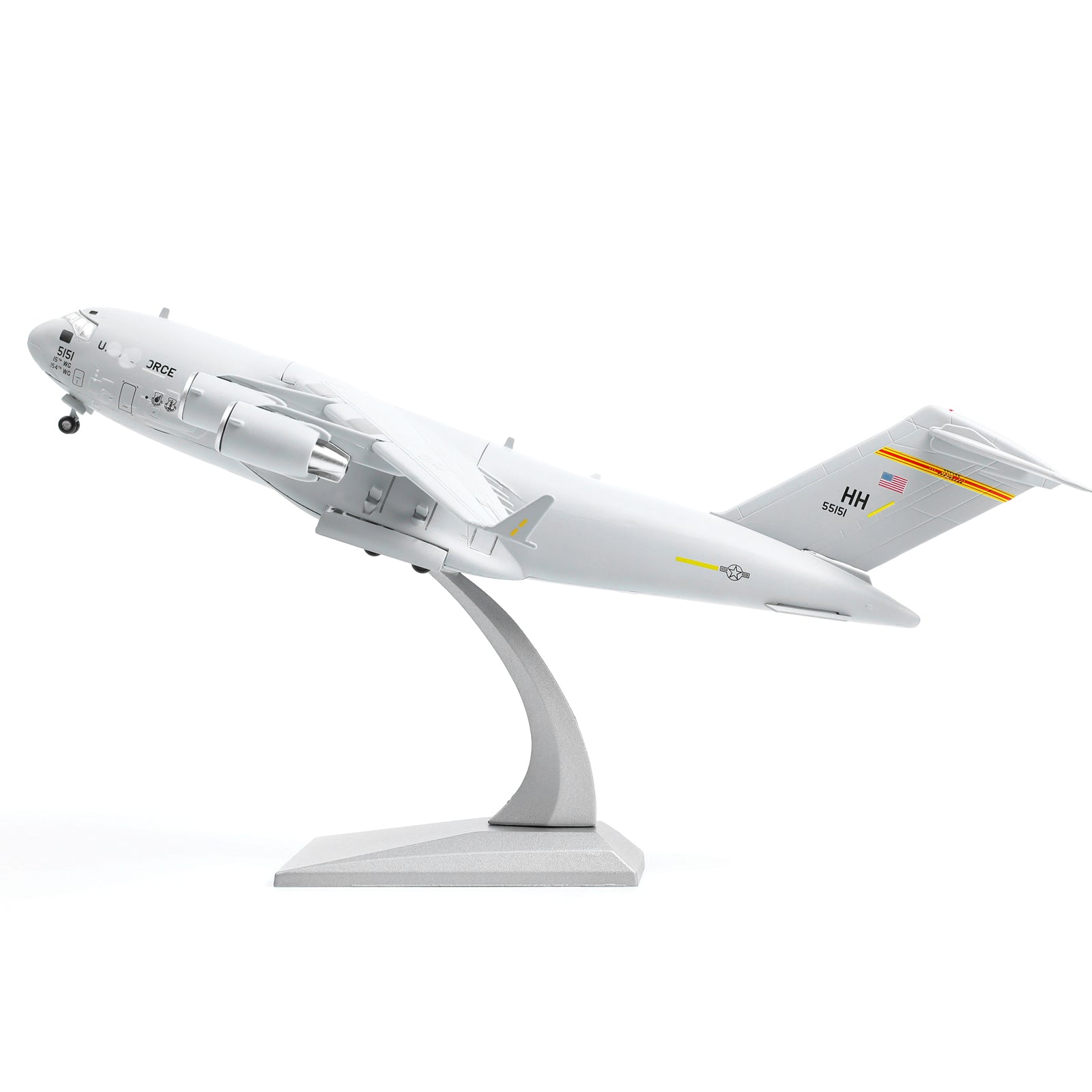 1/200 C-17 Globemaster III Diecast Model – USAF 154th WG Transport Aircraft