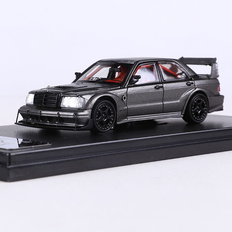 RM Rhino 1:64 Mercedes Benz 190E EVO II Widebody Custom Diecast Model MODCOLS