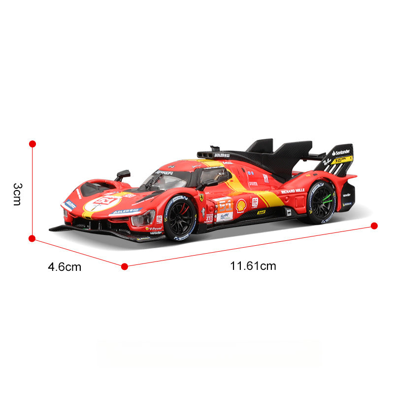 Bburago 1:43 Rally Car Diecast Model Alloy Collectible Car for Boys & Car Lovers MODCOLS