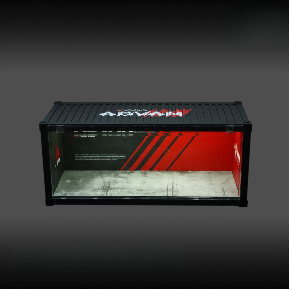 Time Box 1:64 20ft ADVAN Container Scene Model