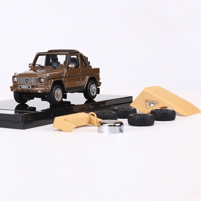 GCD 1:64 Mercedes Benz G500 Short Wheelbase Convertible Diecast SUV Model MODCOLS