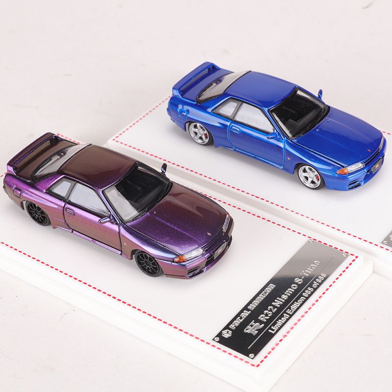 FH 1:64 Nissan GT R R32 Nismo Diecast Model with Opening Doors MODCOLS