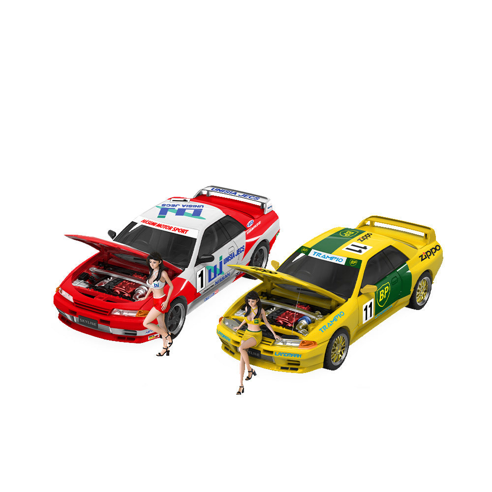 TimeMicro 1:64 Nissan GTR32 Racing Livery Die MODCOLS