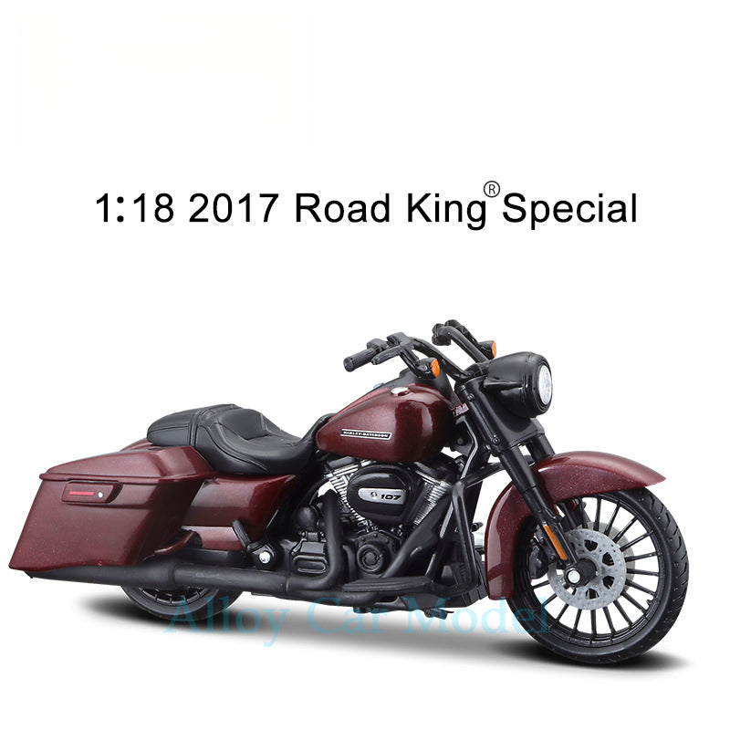 Maisto 1:18 Harley Davidson 2018 CVO Breakout Springer Die cast Motorcycle Model with Base MODCOLS