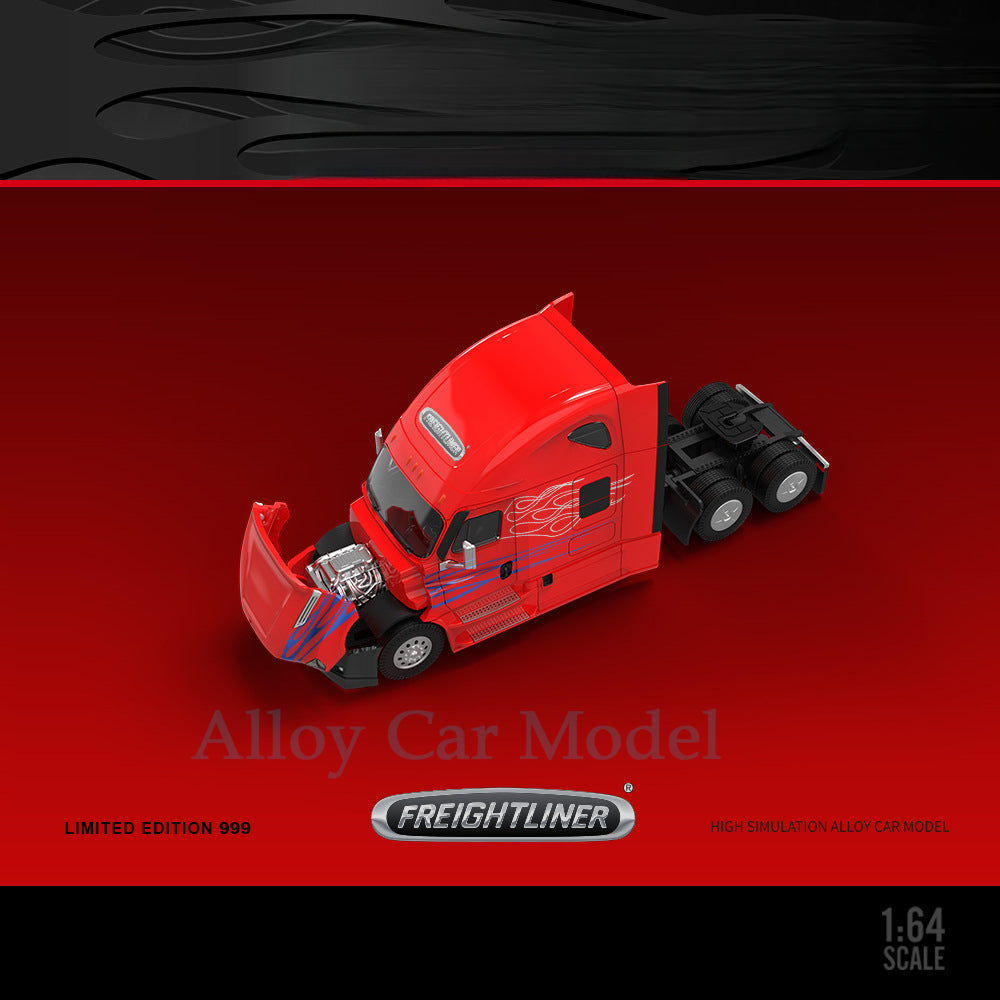 TimeMicro * Perka 1:64 Freightliner Container Truck Diecast Model MODCOLS