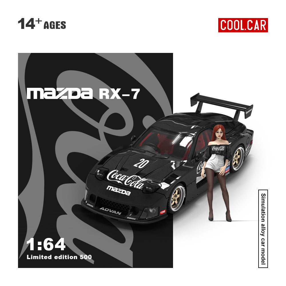 Cool Car 1:64 Cola Livery Diecast Car Model MODCOLS