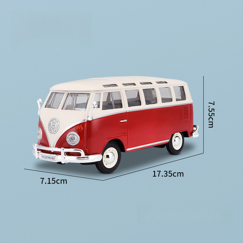 Maisto 1:24 Volkswagen Bus Diecast Model Car Collectible Classic MODCOLS