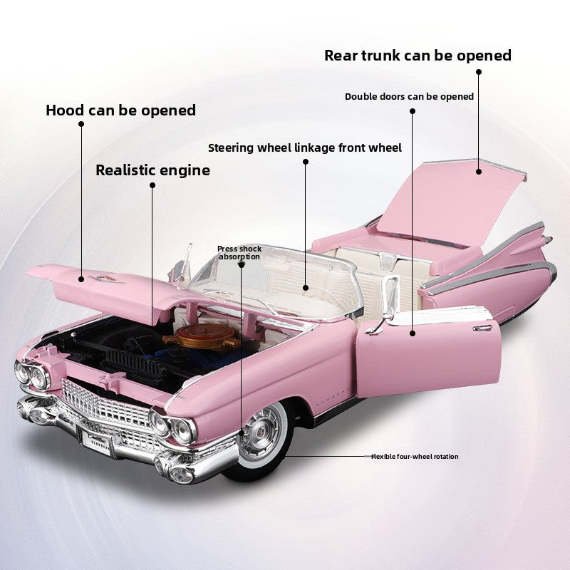 Maisto 1:18 Cadillac Elvis Presley Diecast Model MODCOLS