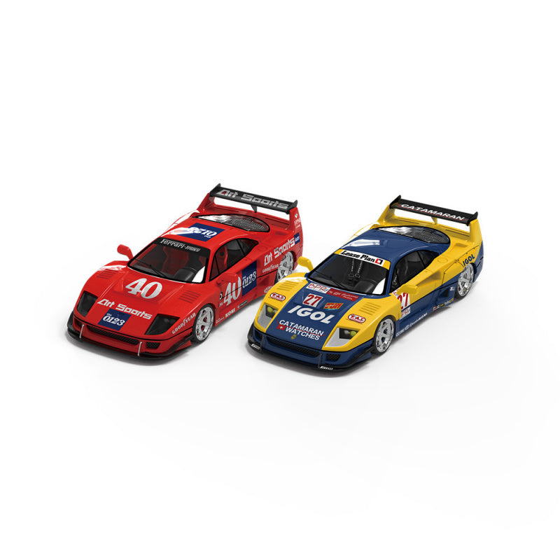 UPCAR 1:64 F40 Racing Livery Diecast Model MODCOLS
