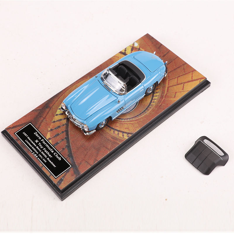 ZFC 1:64 Mercedes Benz 300SL W198 Classic Convertible Diecast Model MODCOLS