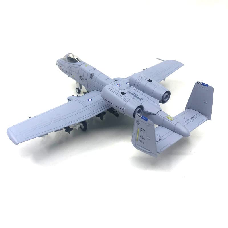 1/100 A-10 Thunderbolt II Warthog Diecast Fighter Jet Model Alloy Military Aircraft