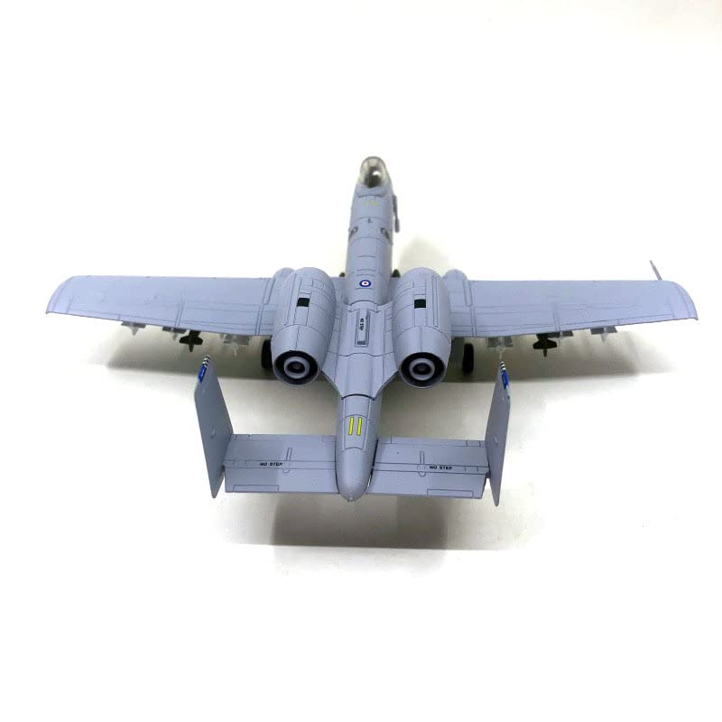 1/100 A-10 Thunderbolt II Warthog Diecast Fighter Jet Model Alloy Military Aircraft