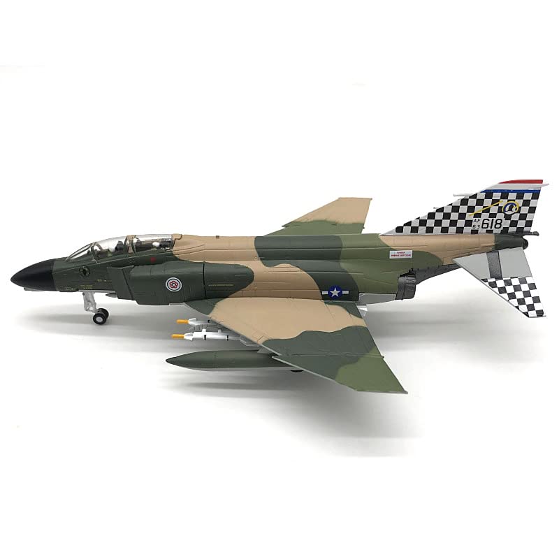 1/100 F-4C Phantom II Diecast Metal Fighter Jet Model