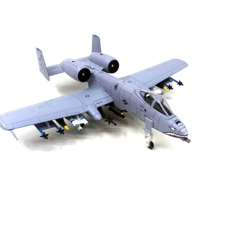 1/100 A-10 Thunderbolt II Warthog Diecast Fighter Jet Model Alloy Military Aircraft