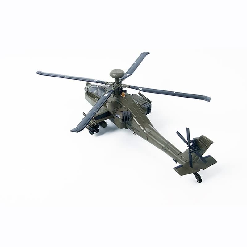 1/72 AH-64A Apache Helicopter Diecast Model Alloy Military Aircraft