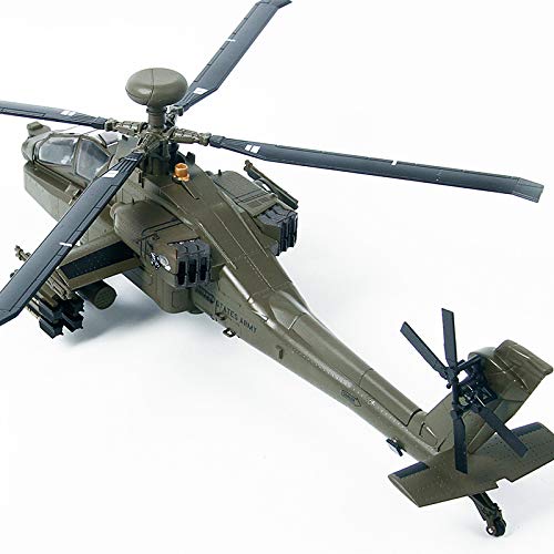 1/72 AH-64A Apache Helicopter Diecast Model Alloy Military Aircraft