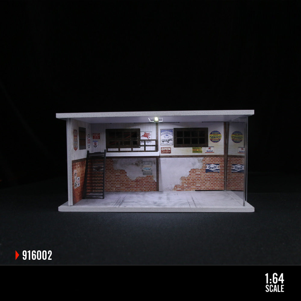 MoreArt 1:64 New Series Lighted Diorama Scene MODCOLS