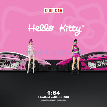 CoolCar 1:64 Lamborghini Kitty Pink Series Diecast Model MODCOLS