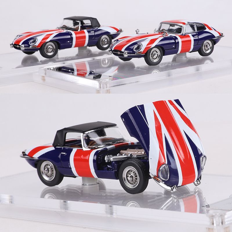 GFCC 1:64 Jaguar E Type Diecast Model Car MODCOLS