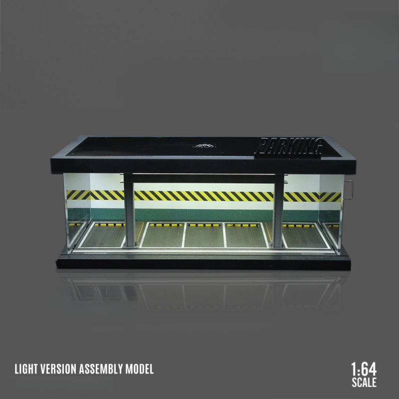 MoreArt 1:64 Four Theme Parking Garage Lighted Scene Model MODCOLS