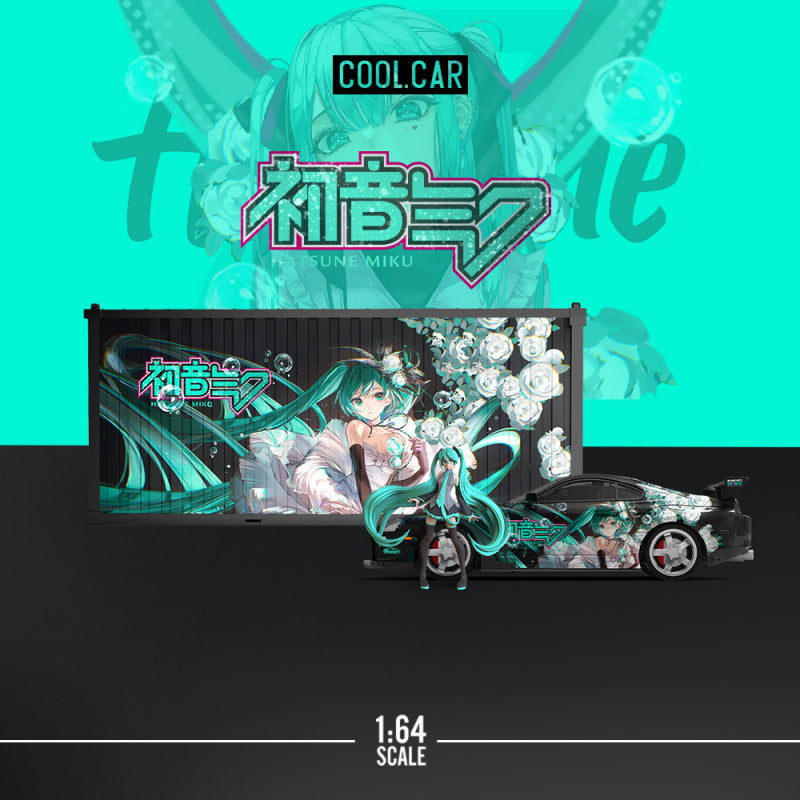 Cool Car 1:64 Supra A80Z Hatsune Miku Livery Diecast Model MODCOLS