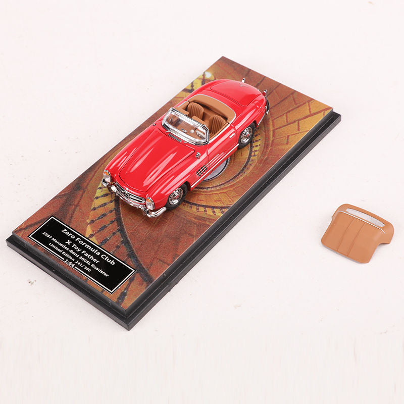 ZFC 1:64 Mercedes Benz 300SL W198 Classic Convertible Diecast Model MODCOLS