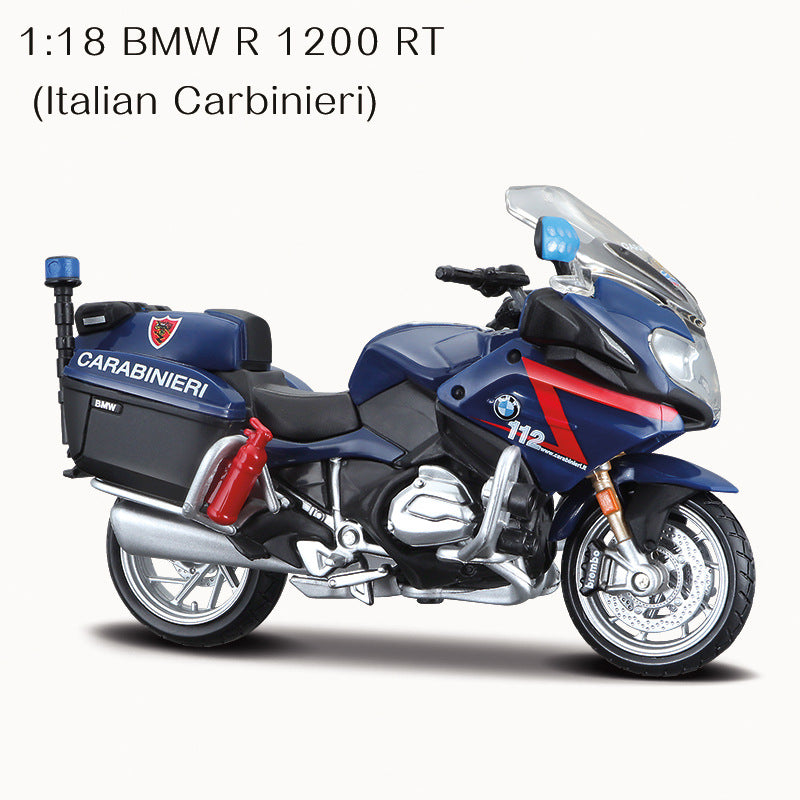 Bburago 1:18 BMW R 1200RT – Diecast Motorcycle Model MODCOLS