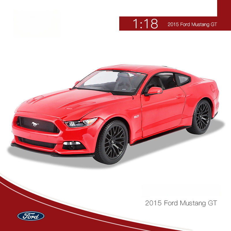 Maisto 1:18 Ford Mustang Diecast Model Car Collectible Metal Car for Display or Gift MODCOLS