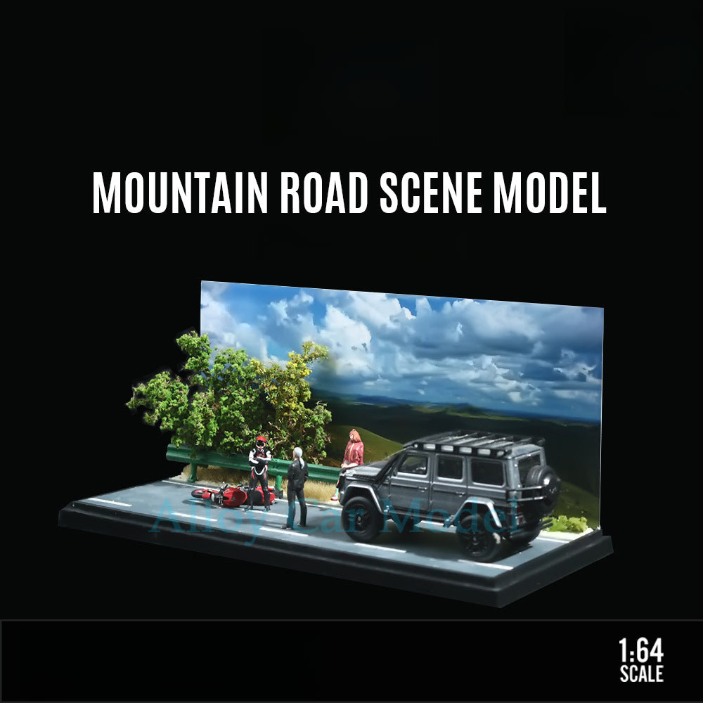 MoreArt 1:64 Mountain Road Scene Model MODCOLS