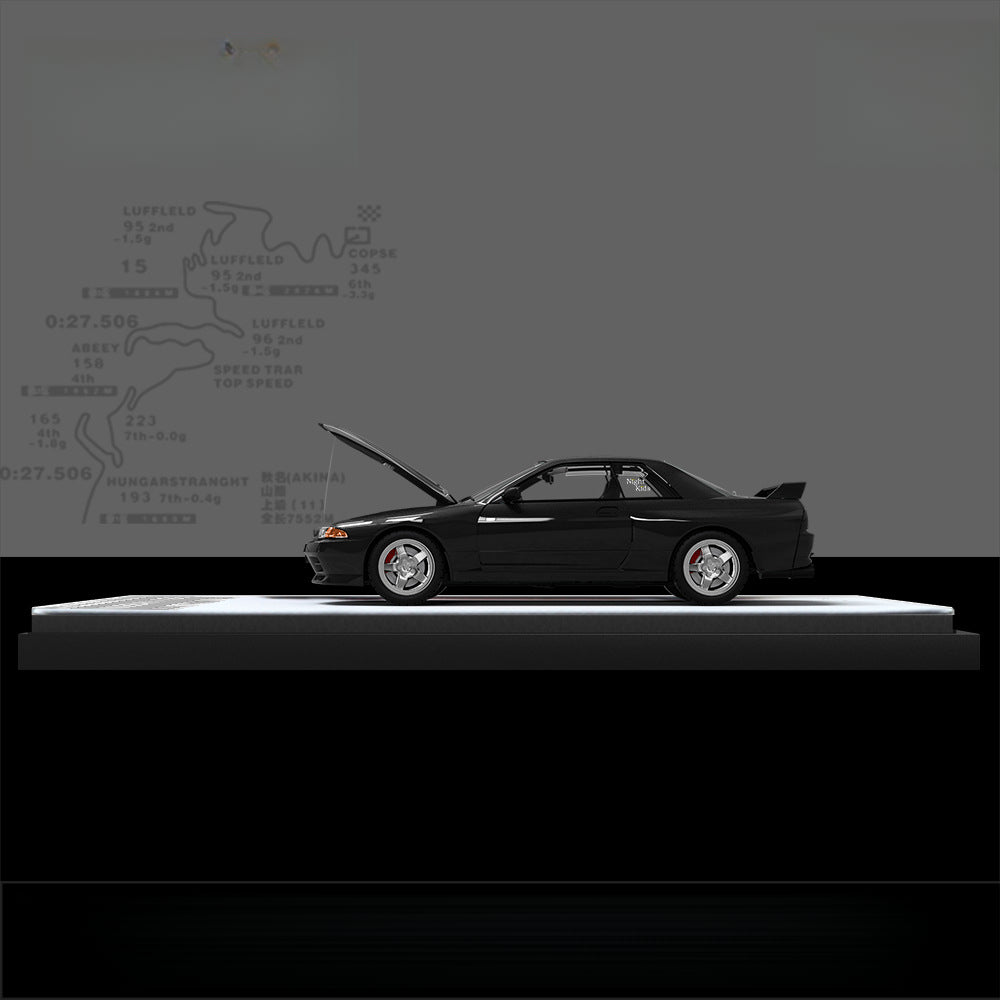 TimeMicro 1:64 Nissan GTR32 Initial D Manga Edition Diecast Model Car