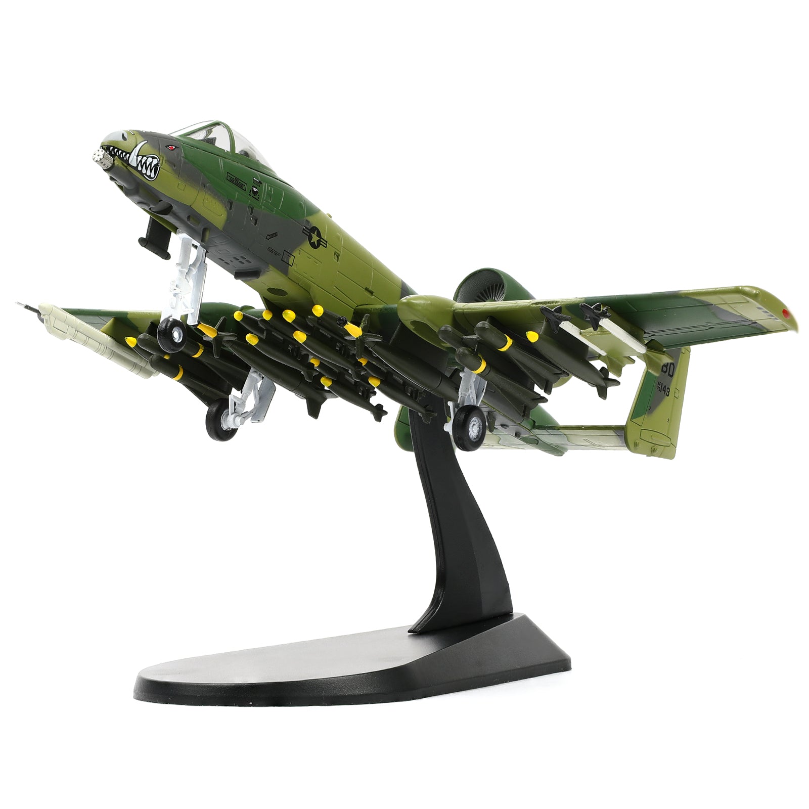 1/100 A-10 Thunderbolt II Warthog Die-cast Aircraft Model