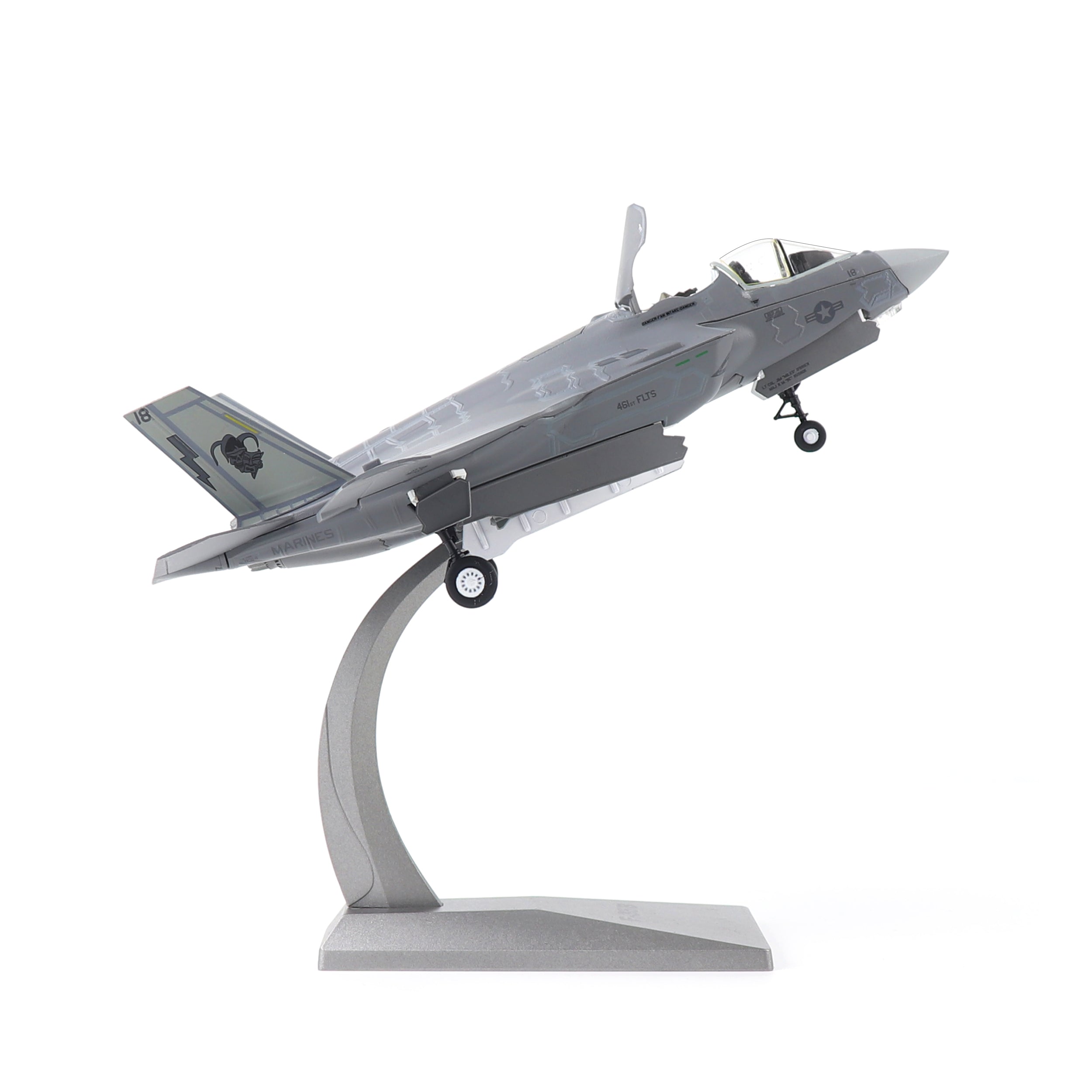 1/72 F-35B Lightning II Fighter Jet Die-cast Model – 3 Versions Pre-built