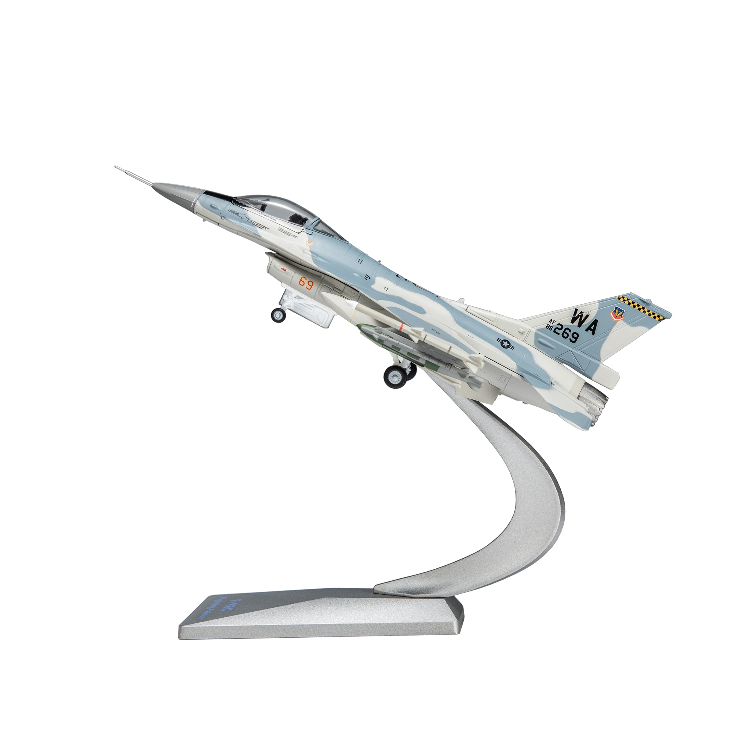 1/72 F-16C Fighting Falcon (1990 Fulcrum) Diecast Fighter Jet Model