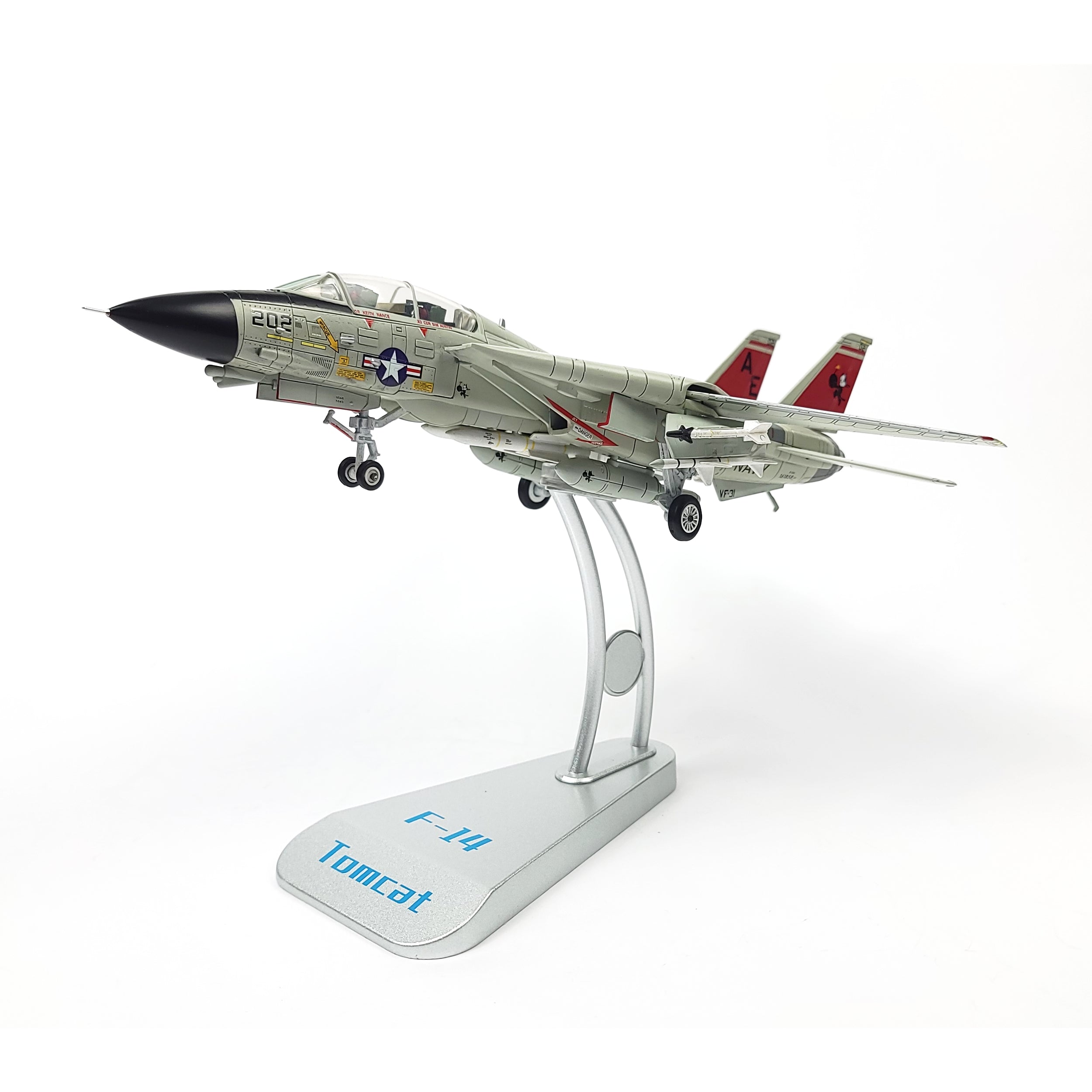 1/72 F-14A Tomcat Diecast Model – VFA-31 Tomcatters Aircraft