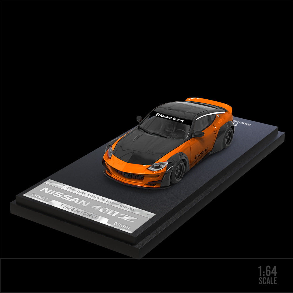 TimeMicro 1:64 Nissan 400Z Red/Black & Orange/Black Diecast Model MODCOLS